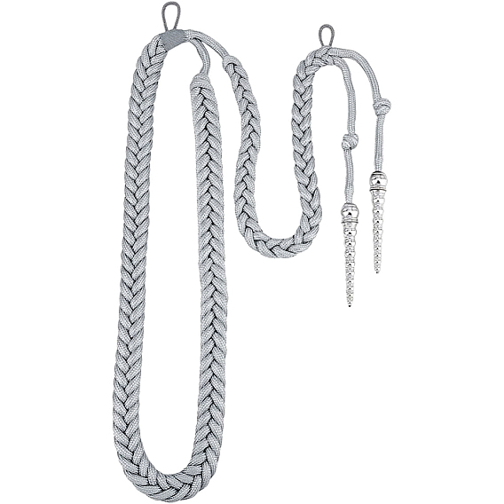 Шнур для крепления на плечо из полиэстера, с пластиковыми конусными подвесками