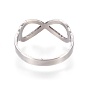 201 Stainless Steel Finger Rings, Mixed Shaped