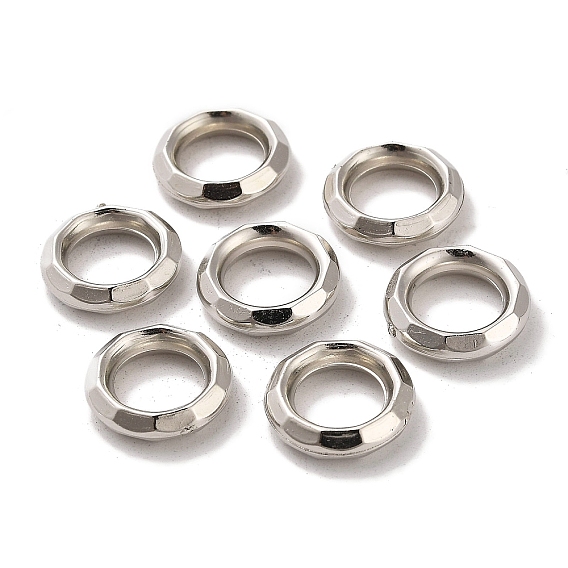 CCB-Acrylperlen mit großem Loch, europäisch, Donut Spacer Perlen