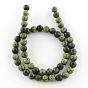 Natural Serpentine/Green Lace Stone Round Bead Strands