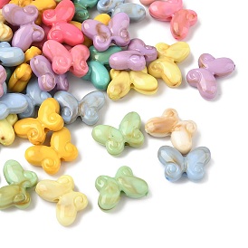 Акриловые бусины, Стиль имитация драгоценных камней, бабочка