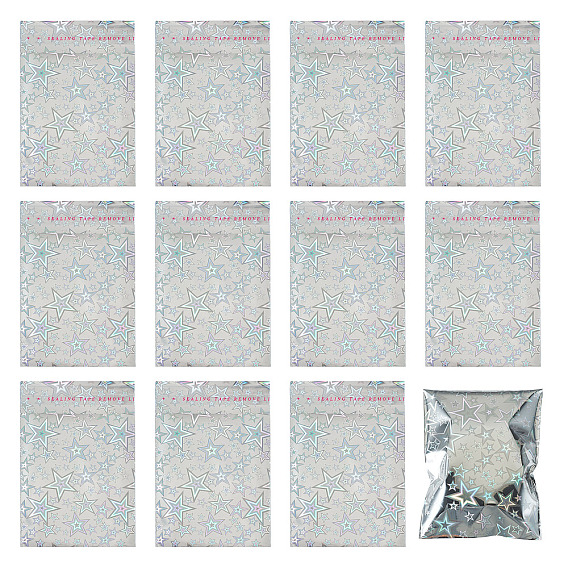 Пакеты для хранения из целлофана OPP, пакеты с самоуплотнением, прямоугольные