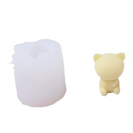 Bear DIY Candle Silicone Molds, for Scented Candle Making