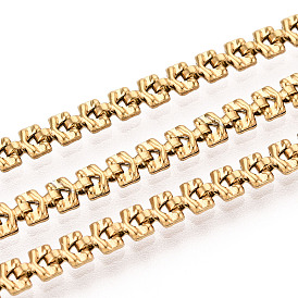 304 цепи из нержавеющей стали ссылка, ионное покрытие (ip), пайки, с катушкой