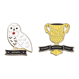 Cute Enamel Pins, Alloy Brooches for Backpack Clothes