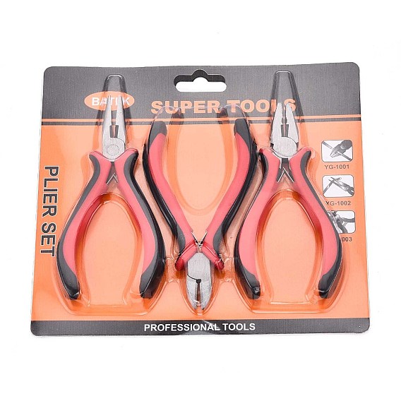 45 # наборы клещей из углеродистой стали, в том числе кусачки, мини-кусачки и боковые кусачки