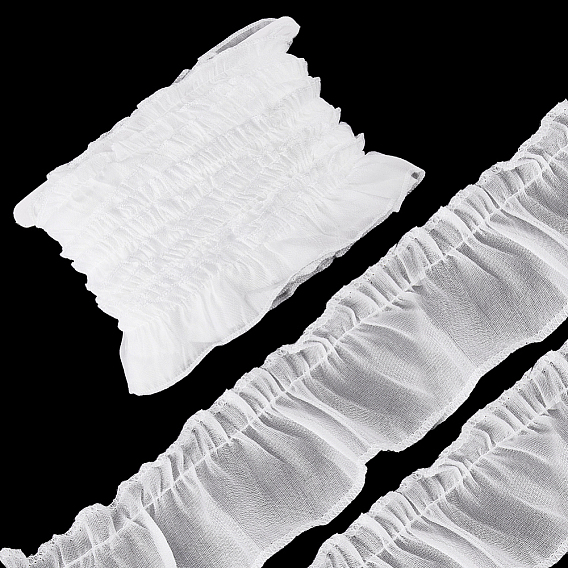 Polyester Lace Ribbon, with Paper Thread Winding Boards