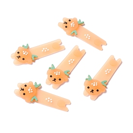 Luminous PVC Cabochons, for Hair Accessories, Deer