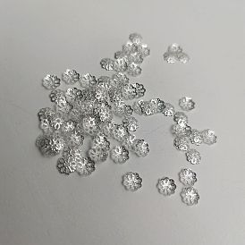 Brass Flower Bead Caps, Multi-Petal Filigree Finding