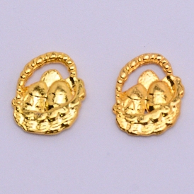 Сплав кабошонов, уф смола наполнитель материал, без кадмия и без свинца, цветочные корзины