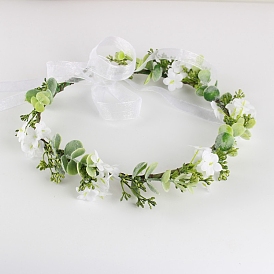 Foral Cloth Hair Bands, Wide Hair Accessories for Women