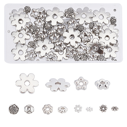 Ccb perles en plastique, fleur