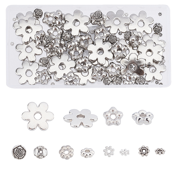 CCB Plastic Beads, Flower