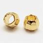 Brass Spacer Beads, Rondelle, Lead Free & Nickel Free & Cadmium Free