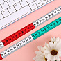 German quality color buckle leather ruler metric double-sided color tape measure sewing special tape measure clothing belt button