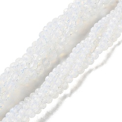 Opalite Beads Strands, Faceted, Round