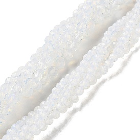 Opalite бисер пряди, граненые, круглые