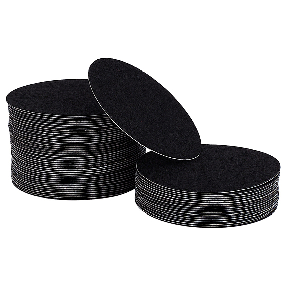 60шт. самоклеящиеся войлочные подушечки, круглые