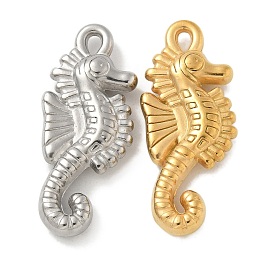 Ion Plating(IP) 304 Stainless Steel Pendants, Sea House Charm