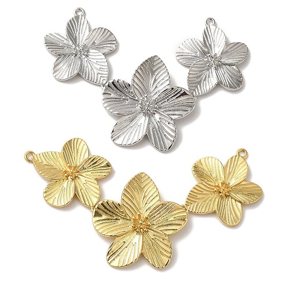 Стеллаж гальваника латунь большие подвески, без кадмия и без свинца, долговечный, цветок