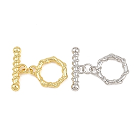 Застежки-тоглы с поворотным кольцом из латуни, без кадмия и без свинца, долговечный