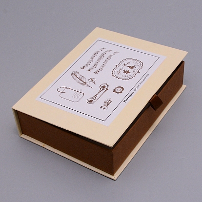 Juegos de sellos de goma de madera, para suministros de scrapbooking de tarjetas artesanales de bricolaje