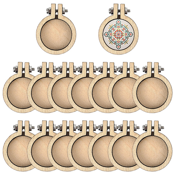 20 шт. деревянные пяльцы для вышивания