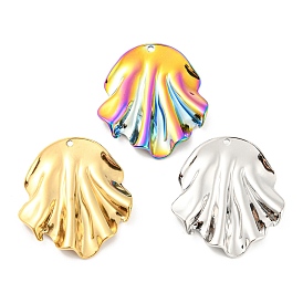 304 Stainless Steel Pendants, Shell Charm