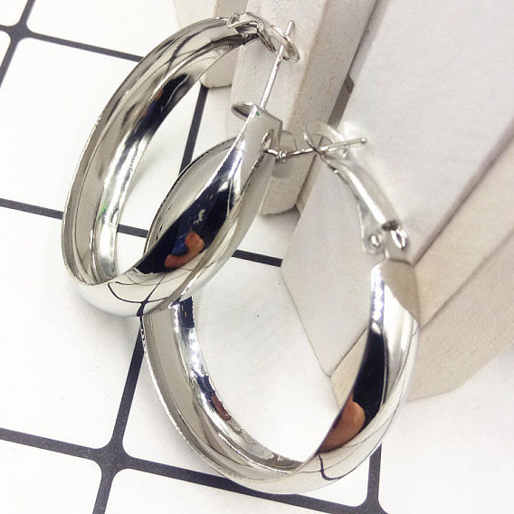 Серьги сплава обручем, кольцо