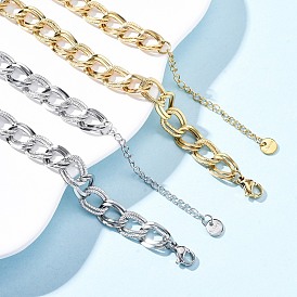 304 из нержавеющей стали витой цепочки ожерелья, ионное покрытие (ip)