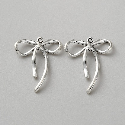 Сплавочные подвески тибетского стиля, бантом прелести