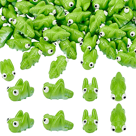 Resin Peridot Shape Figurines Ornaments, Home Garden Decoration, Micro Landscape Dollhouse Accessories