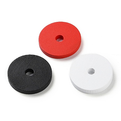 Древесина европейского бисера, плоско-круглые