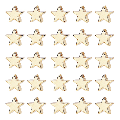 Латунные бусины, долговечный, звезда