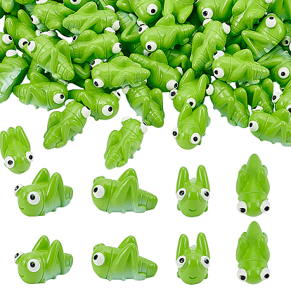 Resin Peridot Shape Figurines Ornaments, Home Garden Decoration, Micro Landscape Dollhouse Accessories