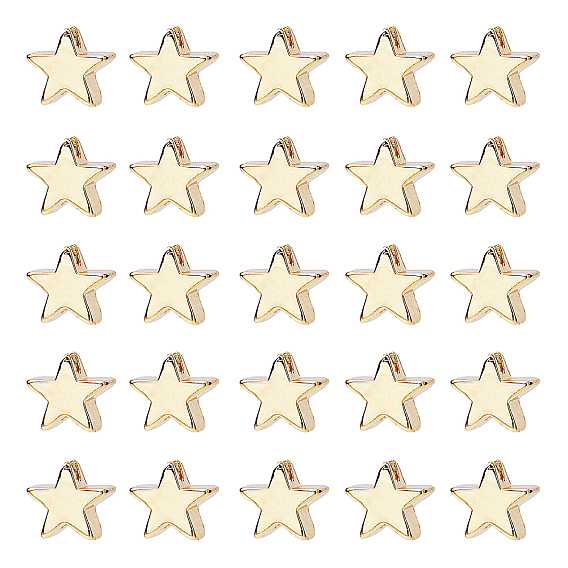 Латунные бусины, долговечный, звезда