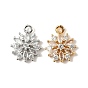 Латунные микро проложить кубического циркония подвески, 