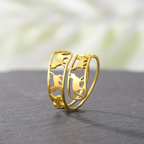 304 из нержавеющей стали манжеты кольца, форма кошки