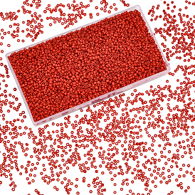 Glass Seed Beads, Opaque Colours Seed, Small Craft Beads for DIY Jewelry Making, Round