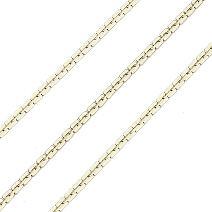 Ion Plating(IP) 304 Stainless Steel Boston Link Chains, Unwelded, with Spool