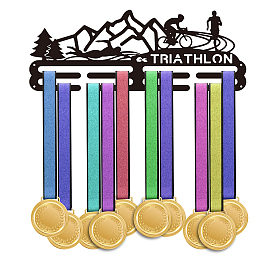 Спортивная тема железная вешалка для медалей настенная стойка для дисплея, с винтами