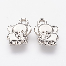 Colgantes de plástico ccb, elefante