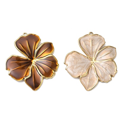 304 эмаль нержавеющей стали большие кулоны, , ионное покрытие (ip), золотые