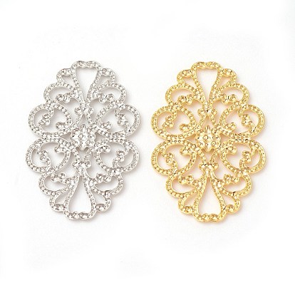 Латунь филигрань столяры ссылки, стойки покрытие, цветок