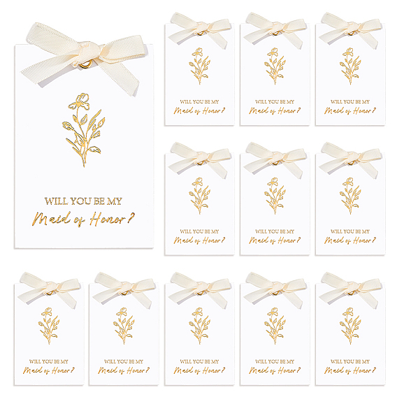 Картонная этикетка, прямоугольные, с полиэстеровым кружевом