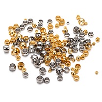 304 Stainless Steel Spacer Beads, Rondelle