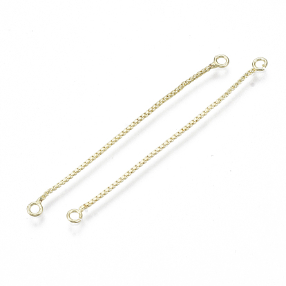 Brass Box Chain Tassel Links