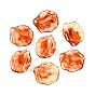 Transparent Acrylic Pendants, Petaline Charms