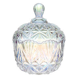 Стеклянная коробка для хранения конфет, украшения для дома