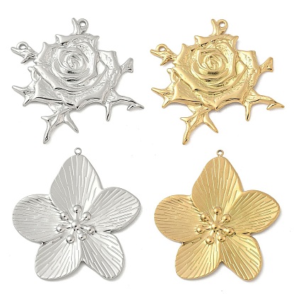 304 подвески из нержавеющей стали, цветок